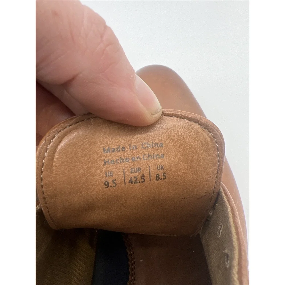 ALDO Men's Leather‎ Brown Dress Shoes Lace Up Size 9.5